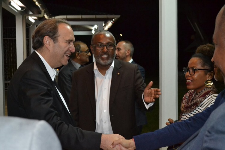 image Télécommunications / A Moroni, Xavier Niel plaide pour l'interconnexion auprès d'Azali